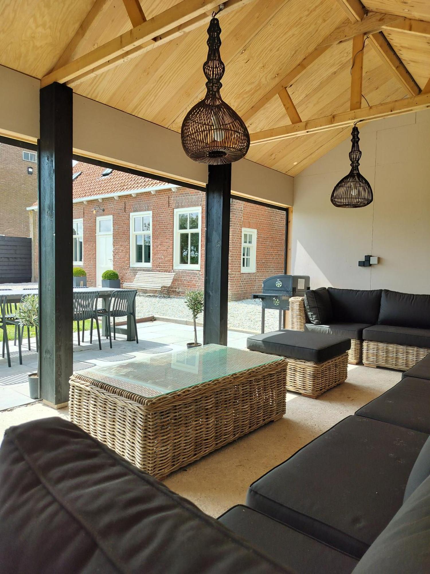 زوتلاند B&B 'Hof Baaiweg' Met Barrelsauna المظهر الخارجي الصورة