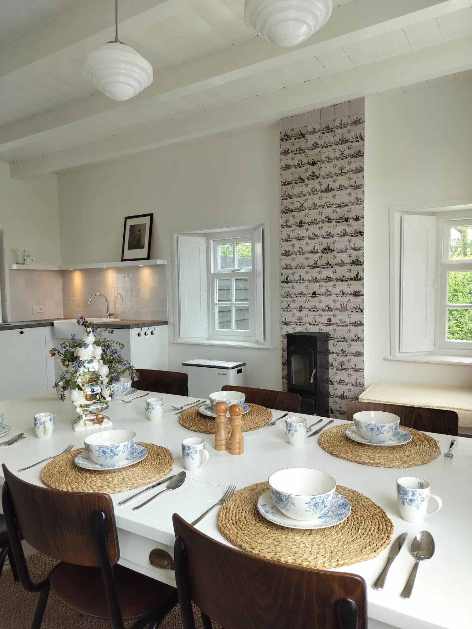 زوتلاند B&B 'Hof Baaiweg' Met Barrelsauna المظهر الخارجي الصورة